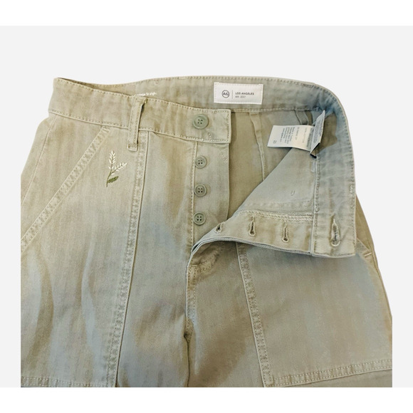 AG ADRIANO GOLDSCHMIED Pant 23 RELAXED STRAIGHT VTG Embroidered - Picture 6 of 13